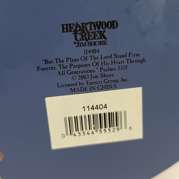 Jim Shore 114404 But The Plans Of The Lord Stand Firm Resin Angel Psalms 33:11 - Picture 12 of 13